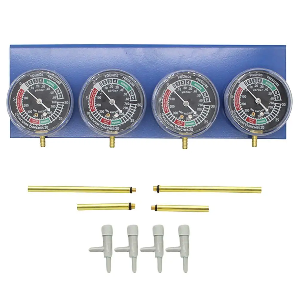 

Motorcycle Vacuum Gauge Balancer Carburetor Synchronizer Tool For Motorcycle 4 Cylinder Sync Gauges Kit Carb Sync Tool Accesso