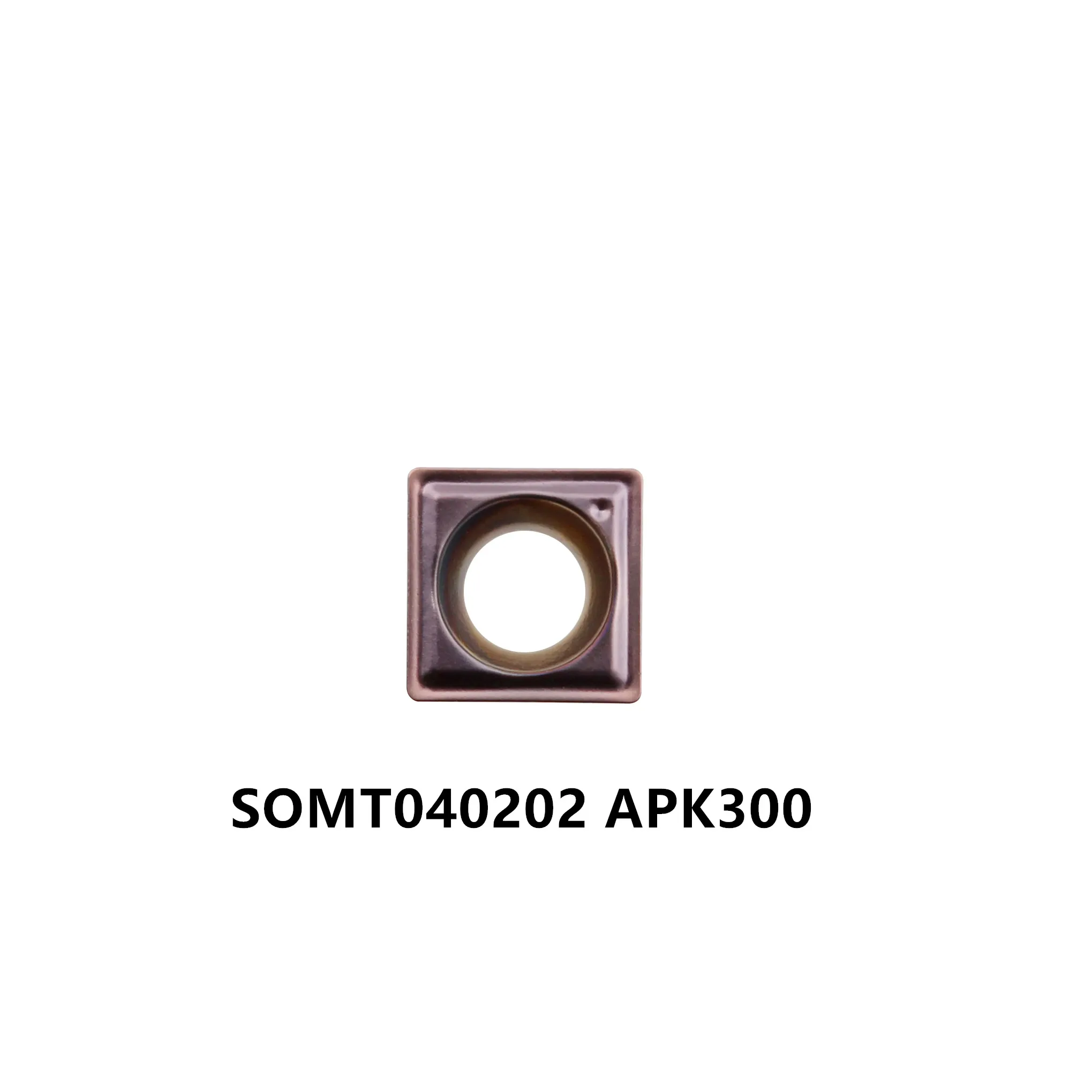 

10PCS SOMT040202 APK300 Numerical Control Tools U Type Drill Inserts Water Spray Force Drill Inserts Inserts Inserts
