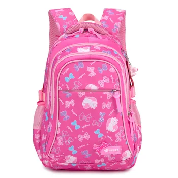 

3Pcs/Set Girl Light Waterproof Backpack Sweet Print Schoolbag LXX9