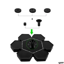 Солнечный фонтан насос со светодиодный подсветкой, Снежинка Форма 2,4 Вт свободно стоящая птица ванная Фонтан Водяной насос