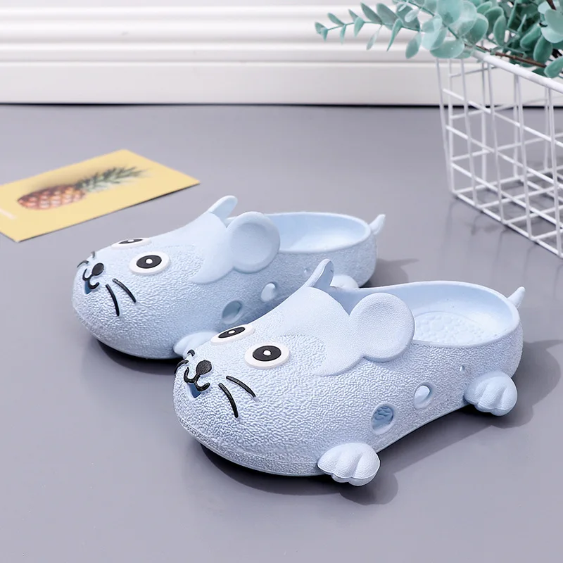 Тапочки детские Мультяшные летняя милая детская обувь для мальчиков и девочек