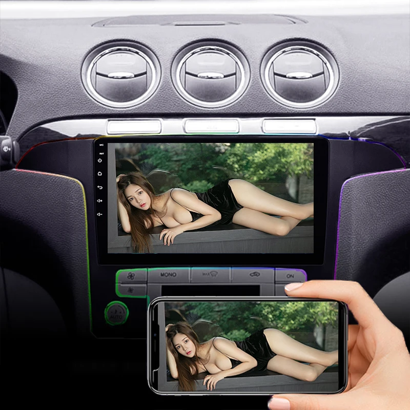 9 Inch Android 10 Car Multimedia Player For Ford S-MAX S MAX 2007-2008 Auto Radio GPS Navigation With Carplay Vehicle Navigator