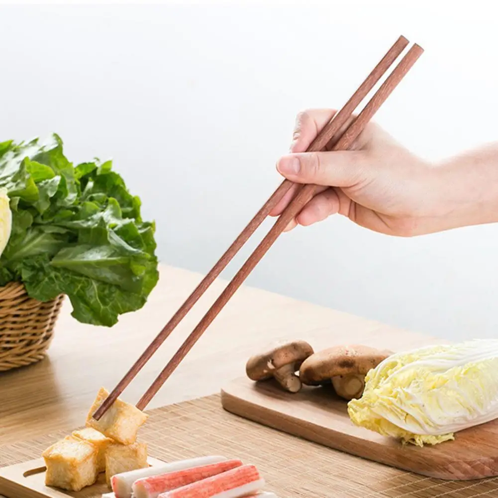 Wooden Chopsticks Set Long Wooden Chopstick Wooden Pot Chopsticks