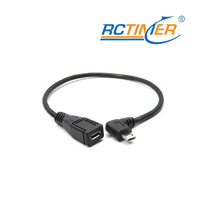 

Micro USB штекер левый правый угол к гнезду micro USB
