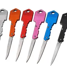 Мини-нож в виде ключа с надписью Camp наружное кольцо для ключей брелок складной открытие Открыватель Карманный пакет выживания гаджет мульти инструмент коробка для лезвий комплект