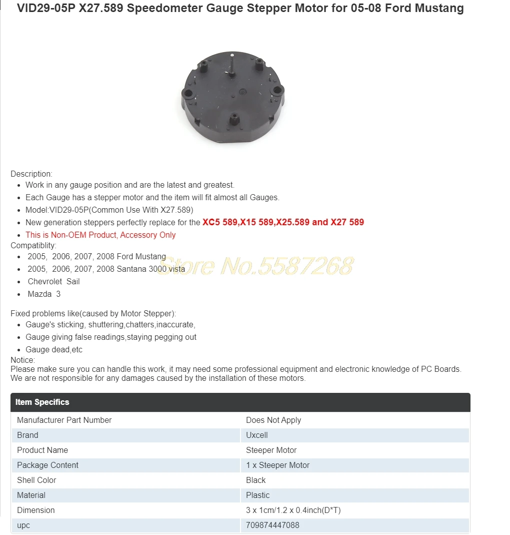 Instrument Stepper Motor 1Pcs vid29-05 VID29 05 instrument Cluster Stepper motor VID29-05 meter motor BYD F3 F6 A5 position co wine A star motop