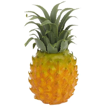 

Home decorative artificial pineapple party decoration yellow green