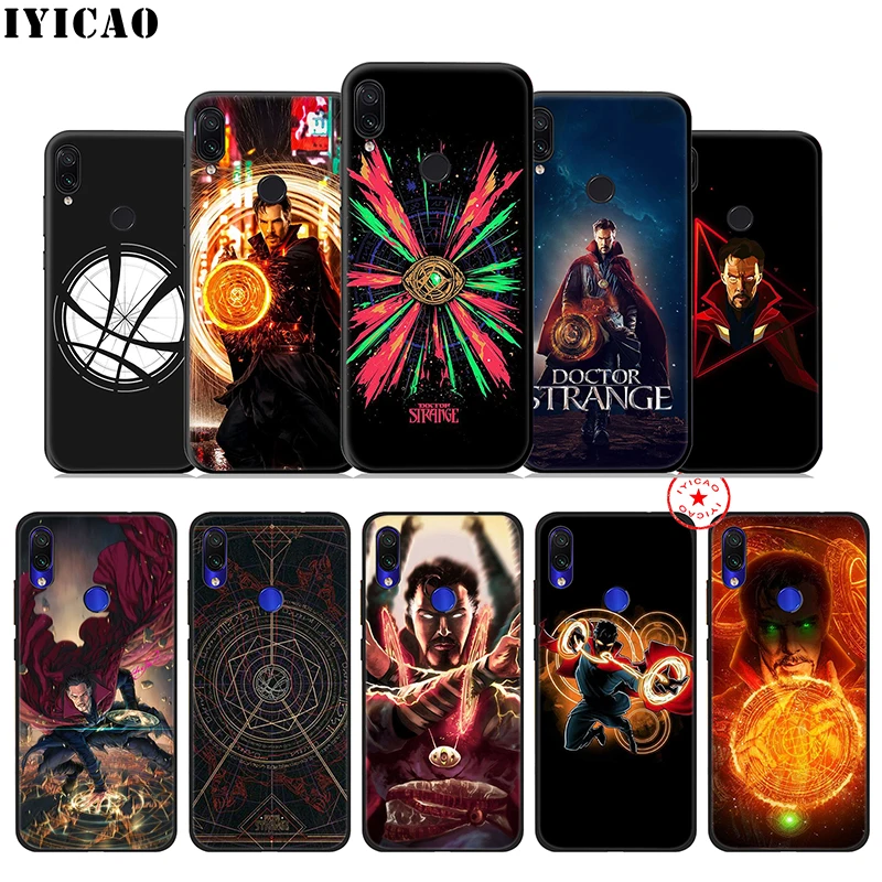 IYICAO Doctor Strange Marvel Soft Case for Xiaomi Redmi K20 8A 7A 7 6 6A 5A 5 Plus 4X 4A Go Pro TPU |