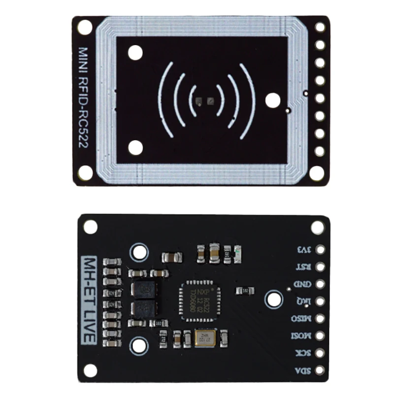 Горячая 3C-Mini Rc522 Rfid модуль датчика считыватель карт писатель модуль IEC Iic интерфейс Ic карта Rf модуль датчика ультра-маленький Rc522 13,5