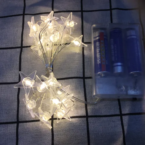 20 Christmas Decoration lights LED String lights Santa Claus snowman fawn Christmas home decoration