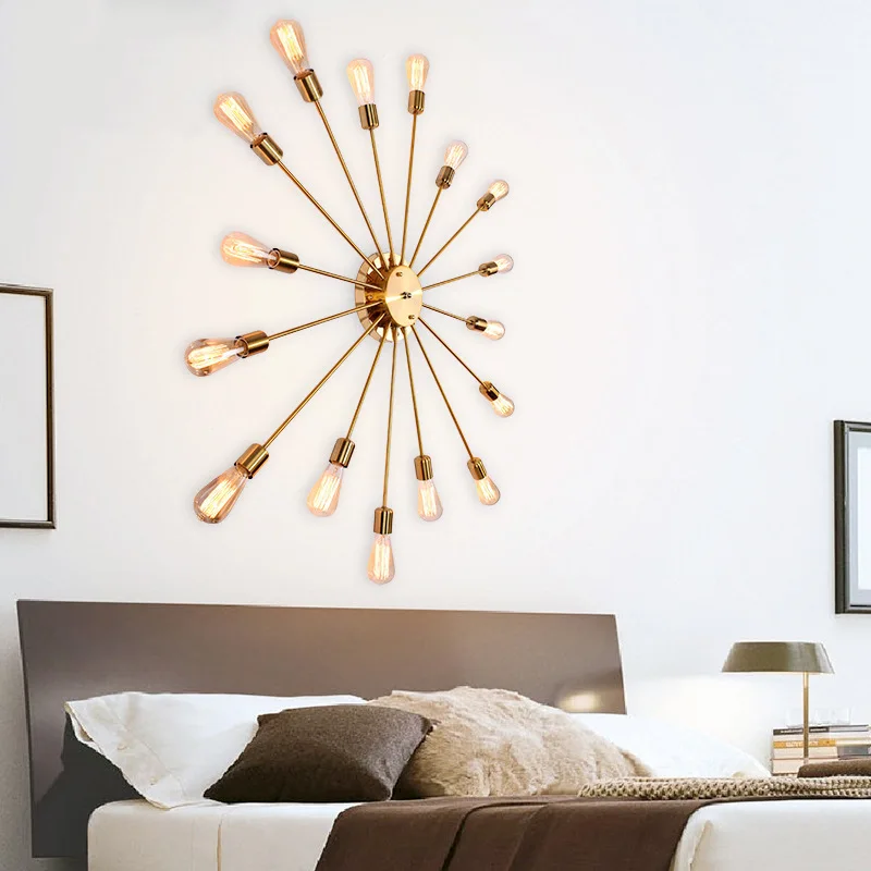 Светодиодный настенный светильник в виде птицы прикроватный креативный