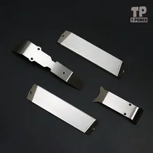 

XQRC Chassis stainless steel armor bottom plate armor for 1 / 10rc 2018 new 1 / 10 e-revo 2.0 upgrade enhanced 86086-4