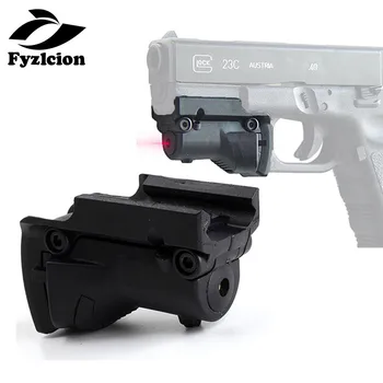 

Hunting Glock Pistol /Beretta Model 92 96 M9 Red Laser Sight Scope 5mw Power with Lateral Grooves