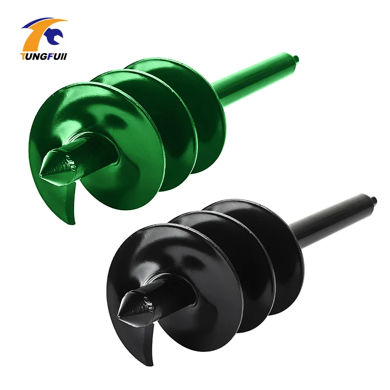 

Garden Grass Plug Plant Flower Bulb Auger Rapid Planter Post or Umbrella Hole Digger for Hex Drive Drill bit tools 8x25/30cm