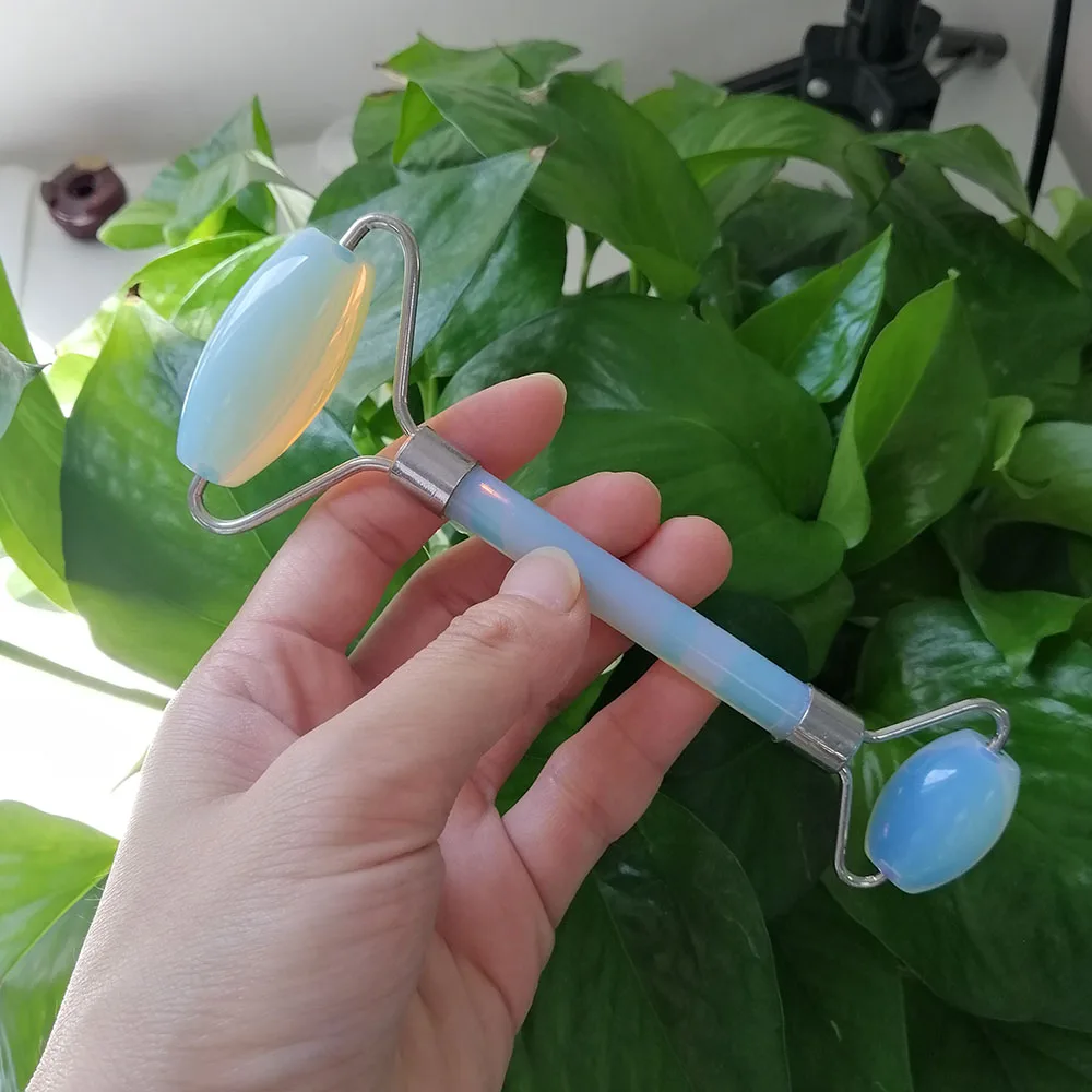 Высокое качество Opalite массажный ролик форма камня ручной работы для подарка и домашнего декора ZT