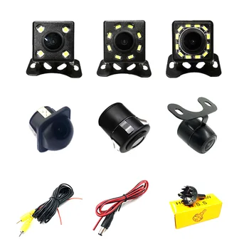 

Car Rear View Camera RCA interface Reversing Cam for Car Monitor Universal Android Radio CVBS 480P 4 8 12 LED Night Vision