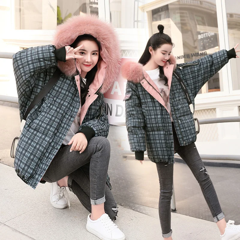 

Winter Sweet Cotton Coat Women's Fashion Warm Large Size Cotton-padded Jacket Women's 2019 New Style Thick Korean-style Loose-Fi