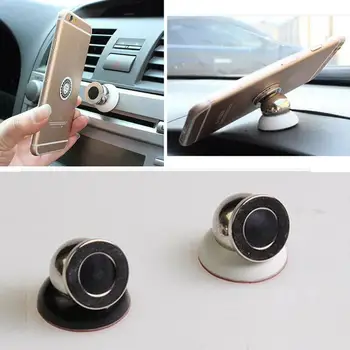 

car-styling car phone holder 360 - degree rotating magnetic multi-function car phone Universal magnet support navigation frame