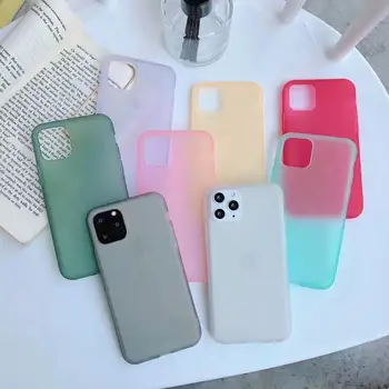 

Soft TPU Case For IPhone 11 Pro Max XR X XS MAX 10 8 7 6 6s Cases Shockproof Silicone Gel Frosted Matte Phone Cover 200PCS