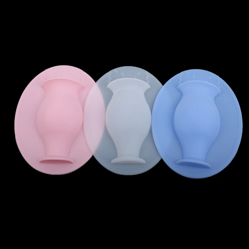Silicone Vase With Refrigerator Glass No Trace Of Magical Rubber Stickers On The Wall Magic Wall Hanging Vase