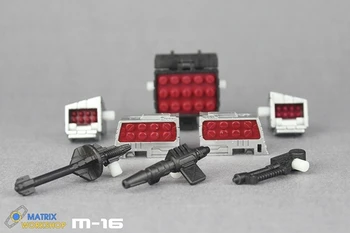 

Matrix Workshop M-16 Surrounding City D-Class Camera Mirror Shoulder Gun Small Gun Flash Upgrade Acces PVC Action Model KidDolls