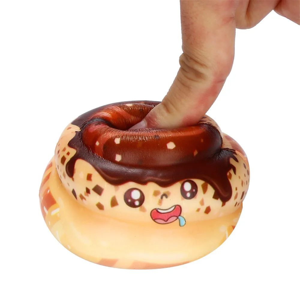 Squishies Kawaii крем торт Poo супер медленно поднимающийся крем ароматический снятие стресса забавная игрушка в подарок дропшиппинг GK1121