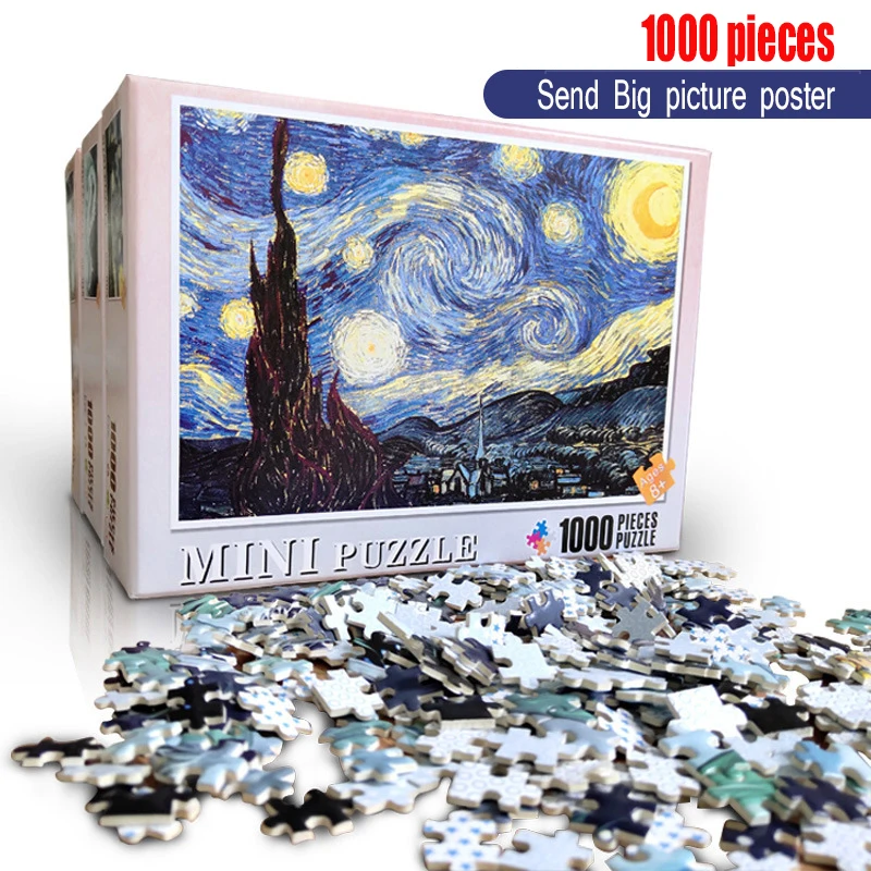 1000 Pieces Puzzle Adults, 1000 Pieces Old Adult Puzzle