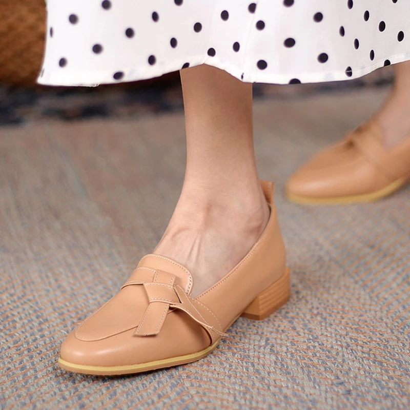 

Лоферы BLXQPYT для женщин, повседневная обувь, черные туфли-лодочки, без шнуровки, для вечеринки, свадьбы, офиса, женская обувь для женщин, женская обувь 30-48 8803