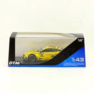 1/43 масштаб M4 DTM гоночный автомобиль литая под давлением модель автомобиля высокая имитация покраска игрушечных автомобилей модель автомобиля сплава для детей Подарки оригинальная коробка - Цвет: No.16 With Box