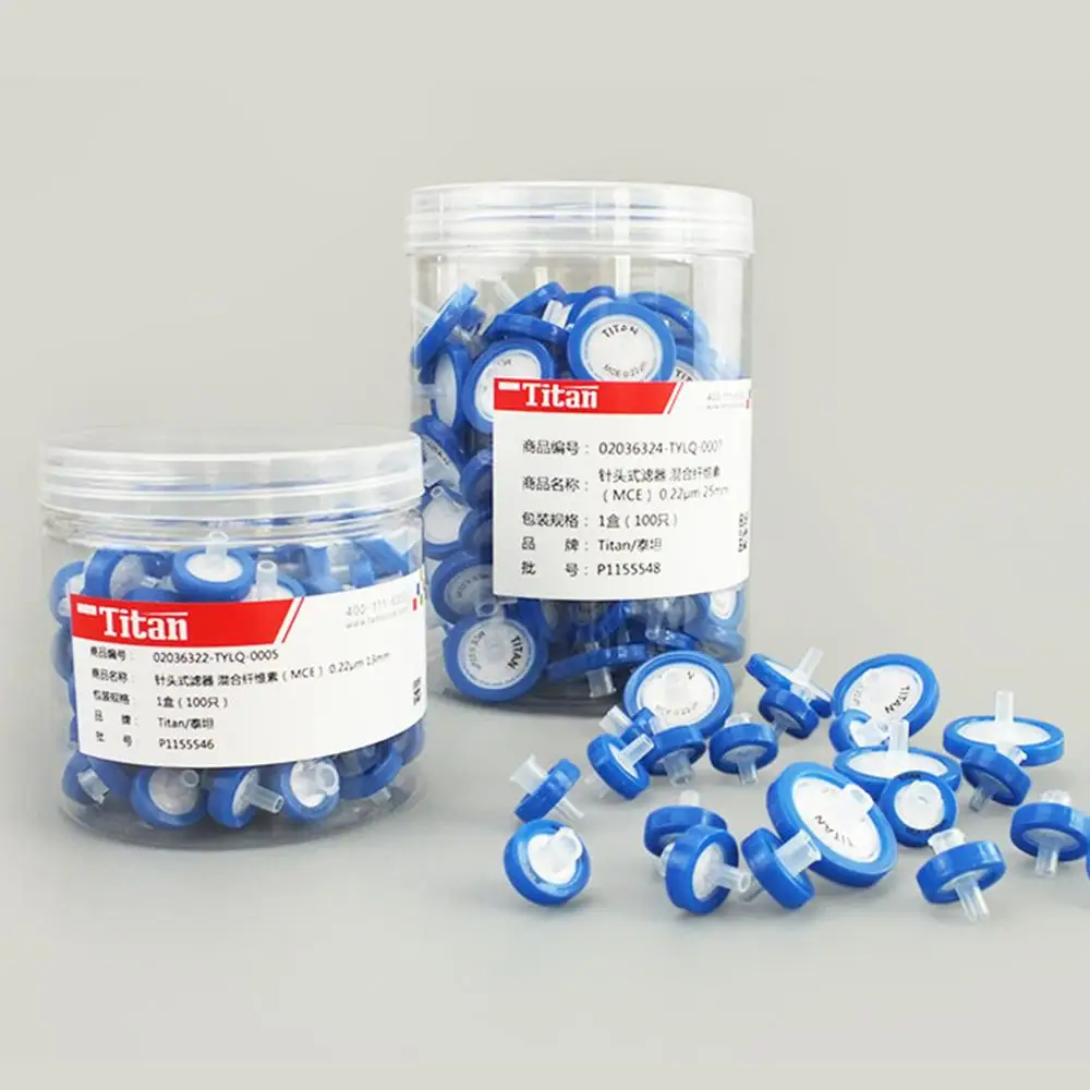 

Laboratory Supplies Mixed Cellulose Needle Filter Experiment Syringe Accessories Disposable Syringe Filter