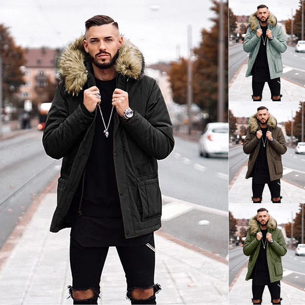 Chaqueta hombre jaqueta masculino, новое зимнее пальто для мужчин, зимняя Дизайнерская куртка, плотная шерстяная теплая куртка, пальто casaco abrigo