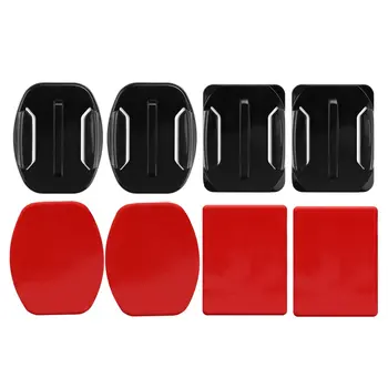 

Adhesive Sticky Pads Stickers Fixed For Hero Base Parts Mounts Flat Curved Base Helmet Sticker Action Camera Accessories