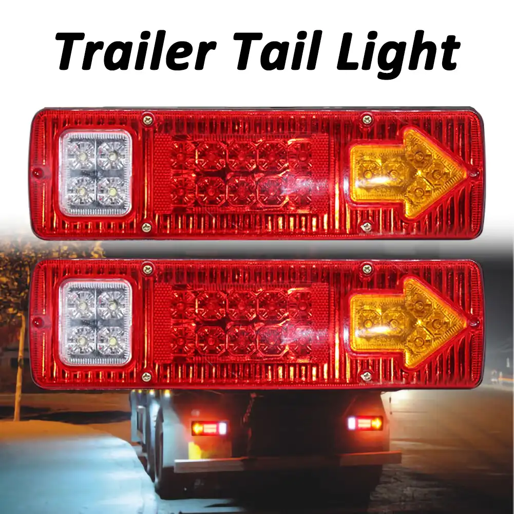2個12v 19 Led防水テールライトキットrvキャンピングカートレーラートラックリアターンシグナルライト車ledテールライトストップライト Truck Light System Aliexpress 2個12v 19 Led防水テールライトキットrvキャンピングカートレーラートラックリアターンシグナルライト車ledテールライトストップライト Truck Light System Aliexpress