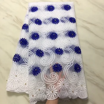 

2019 Luxury Lace Fabric African Handmade Beaded Lace Fabric High Quality French Tulle Lace Fabric for Evening Dress PL2928