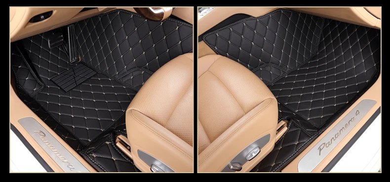 Кожаный Автомобильный Коврик для porsche panamera 2010- 2013 2012 Аксессуары 971 970 ковер