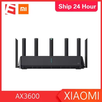 

Original XIAOMI AIoT Router Wifi6 5G WPA3 AX3600 600MB Dual Gigabit 2976Mbs A5Duty Ratio Signal Amplifier External Modem Router