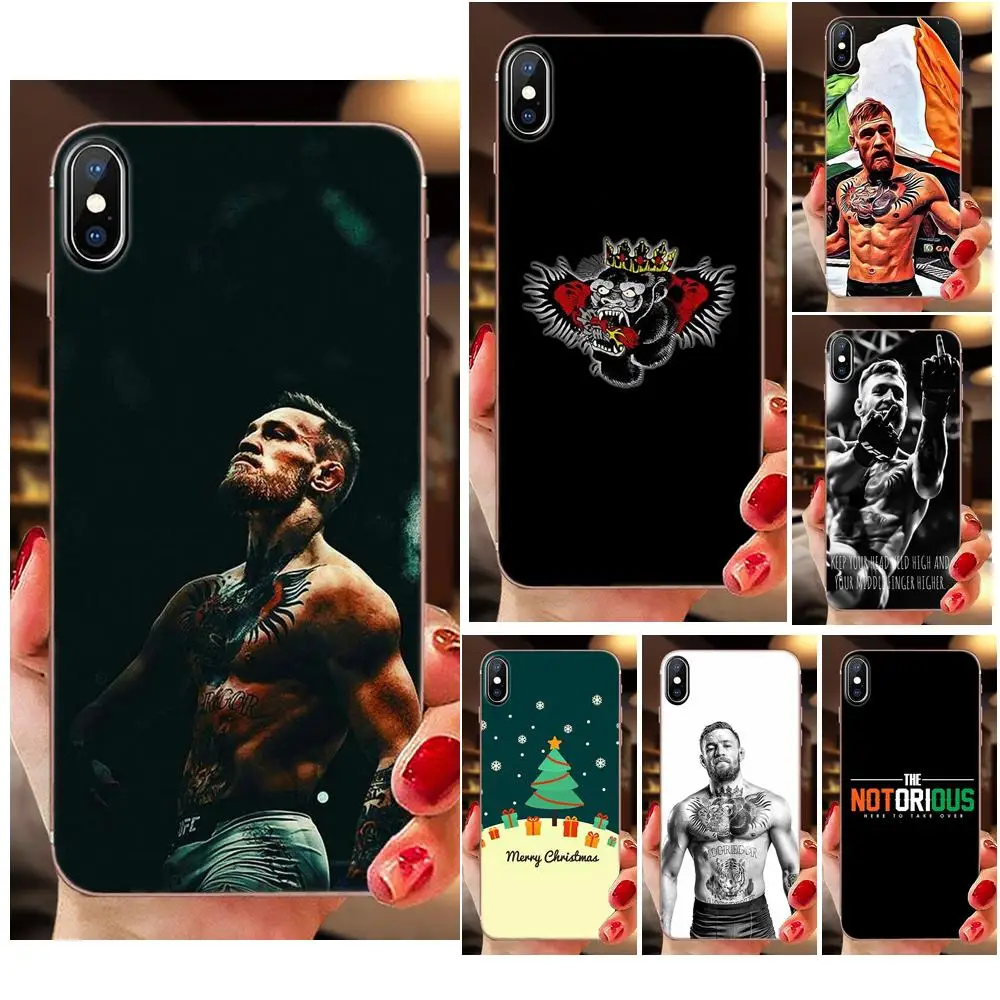 Для Xiao mi 3 4 4C 4i 5 5S 5X6 6X8 SE Pro Lite A1 Max x 2 Note из мягкого ТПУ Cool Best Conor Mcgregor | Мобильные