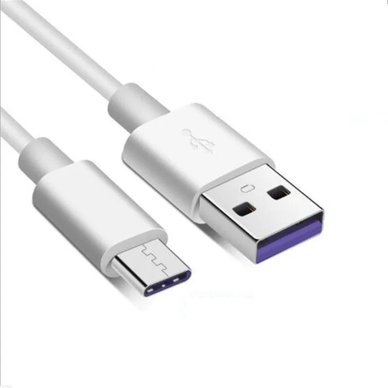 200 шт. Новый 2 м 6 футов кабель быстрой зарядки для huawei USB 5A type C Быстрая зарядка 3 0 Micro