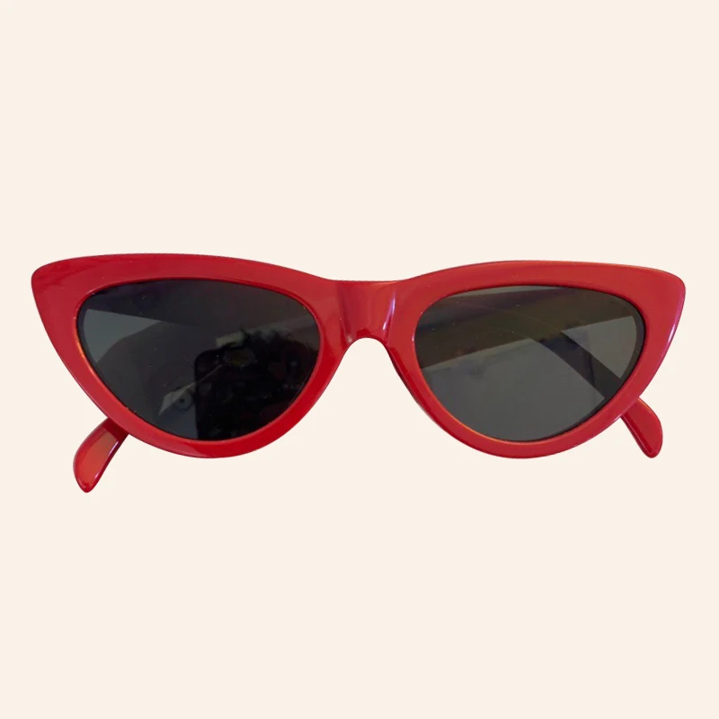 No.7 sunglasses Маленькие солнцезащитные очки кошачий глаз для женщин брендовые дизайнерские женские солнцезащитные очки винтажные сексуальные очки - Lenses Color: No.7 sunglasses