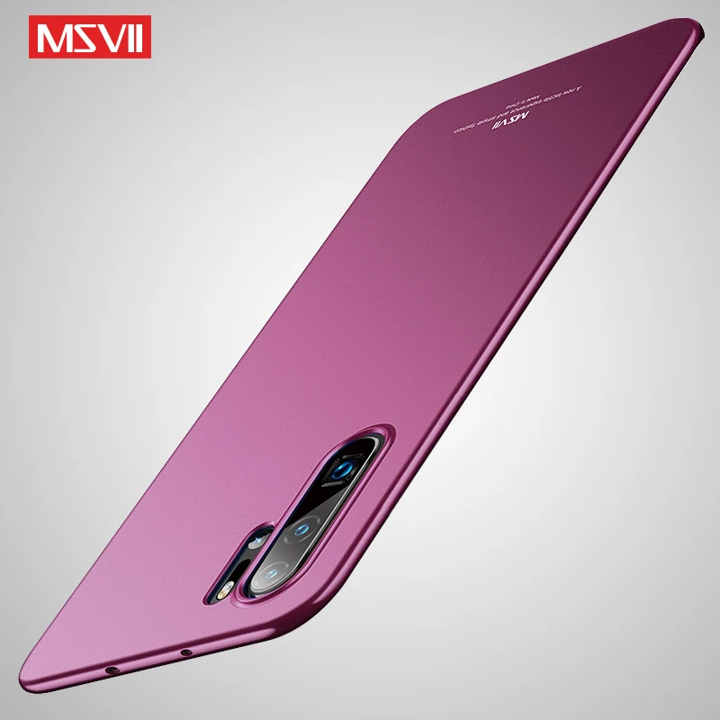 

Note 10 Case Msvii Matte Coque For Samsung Galaxy Note 10 Plus S10 S9 S8 S 9 Case S10 E Lite PC Cover For Samsung Note 9 8 Cases