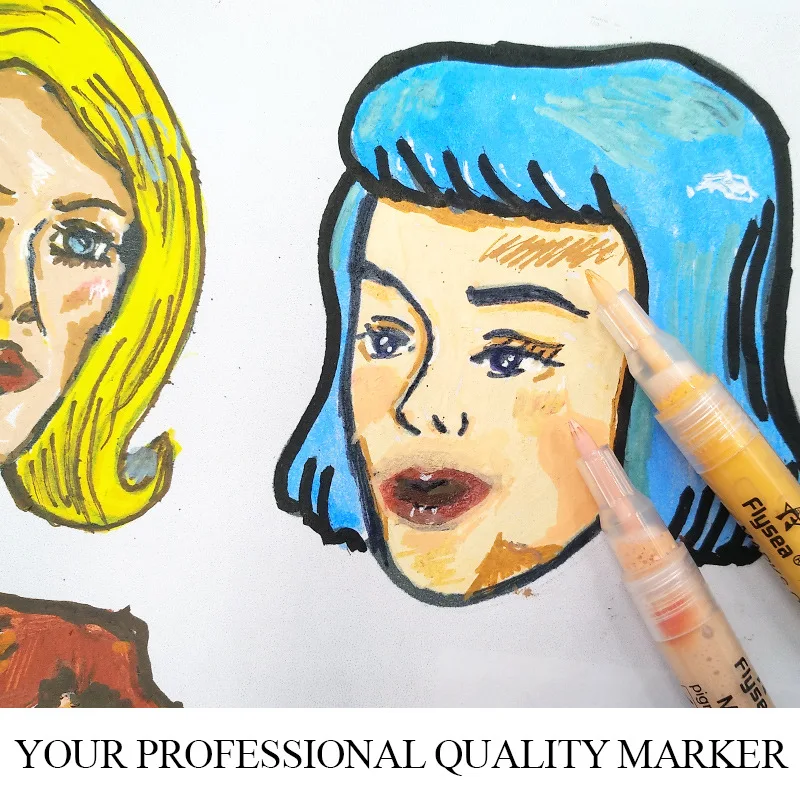 12 Colors Acrylic Paint Marker Pens for Body Paint Canvas Stone Glass Ceramic Surfaces DIY Crafts Making Art Supplies permanent marker pen marker pens color marker pens permanent marker permanent markers pen marker paint marker pen markers pen marker pen acrylic paint markers