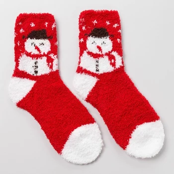 

Women's socks terry-grass, color red, size 21-25 (shoe size 36-40)