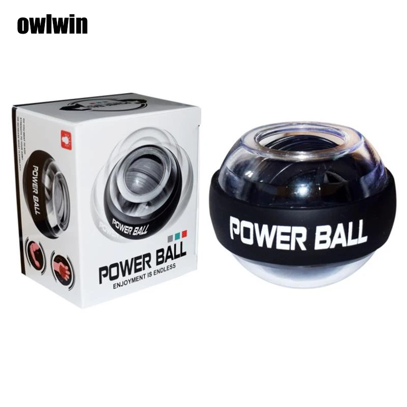 

LED wrist ball power ball trainer Gyroscope wrist strengthening device ball Gyro Power ball arm Exercise exercise machine Gym fi