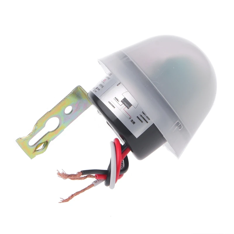 

Automatic Auto On Off Photocell Street Light Switch DC AC 220V 10A Sensor Switch