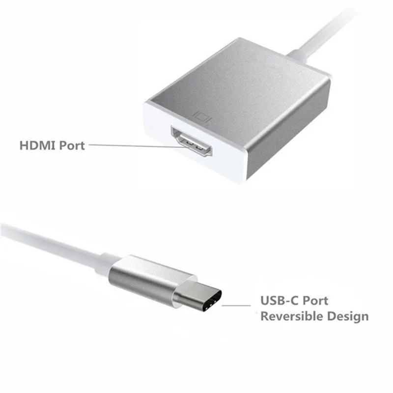 BKSCY Usb C к HDMI адаптер USB3.1 type c к HDMI кабель HDTV адаптера для Macbook samsung Galaxy S8/S9 type c концентратор к hdmi