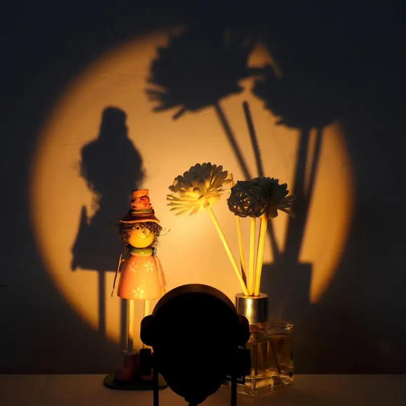 5 Colors Sunset Simulation Lamp LED Selfie Light Romantic Projection Spotlight For Photography Bedroom Background Decoration | Освещение