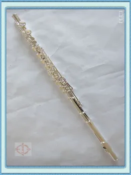 

16Colse keys flute E-mechainism offset G key silver plated high qualituy free shipping