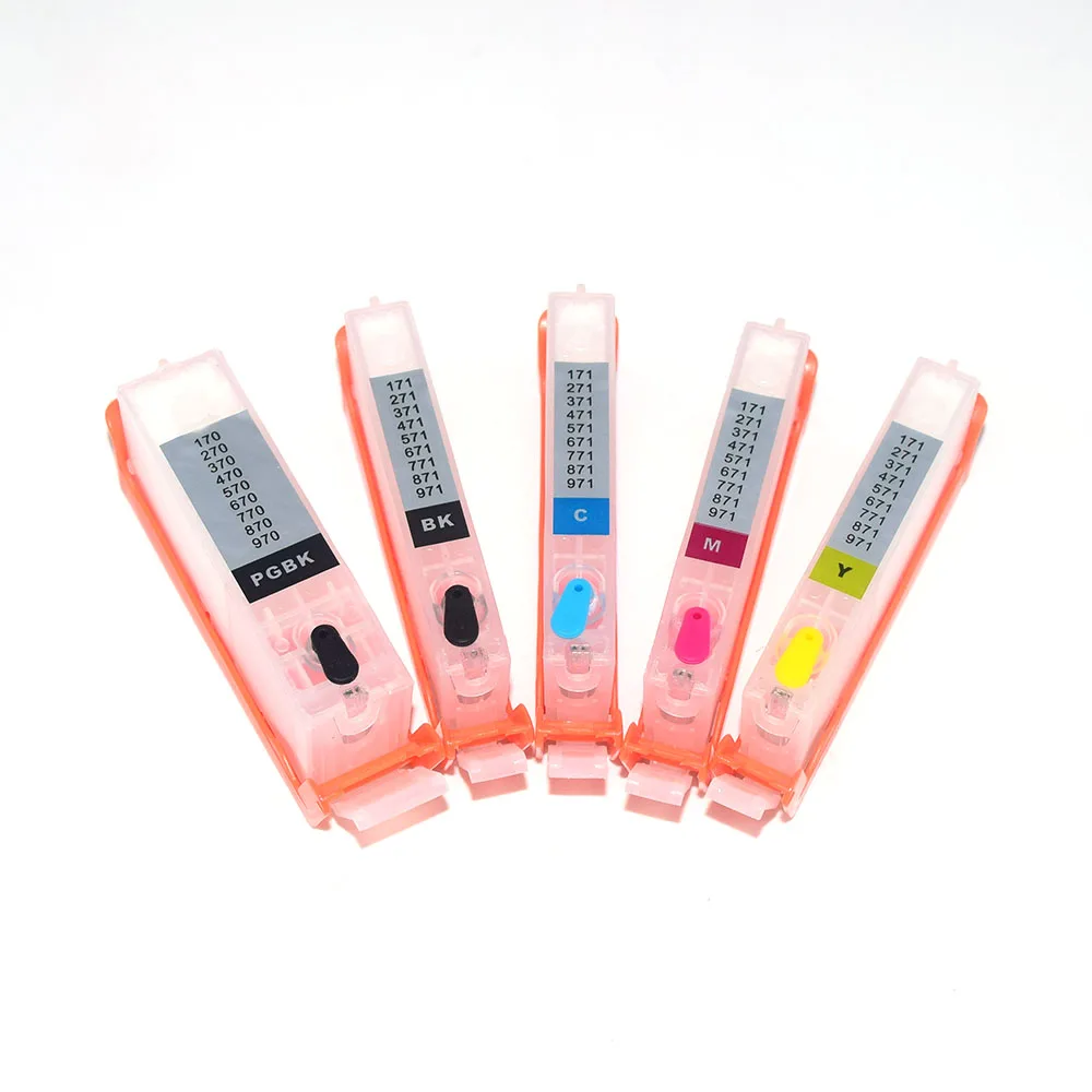 Картридж для принтера Canon PIXMA MG6870 MG5770 TS8070 TS6070 TS5070 PGI770 5 цветов | Компьютеры и офис