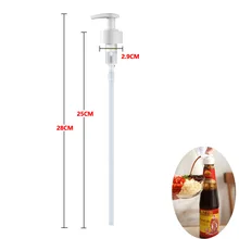 Вакуумный насос Oyster Sauce, пластиковый насос, бутылка сиропа, сопло, распылитель масла, бытовые кухонные аксессуары, инструмент