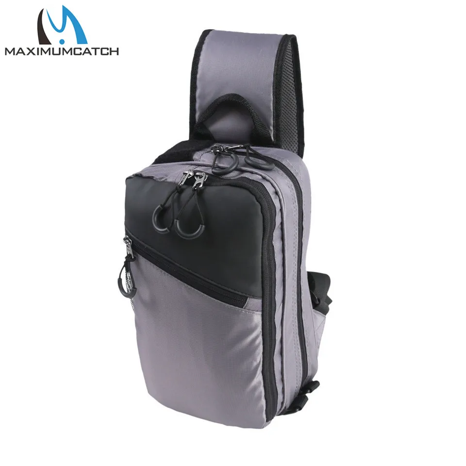  Maximumcatch Fly Fishing Sling Bag Multi-Purpose Shoulder Fishing Back pack with Fly Patch - 32811373849